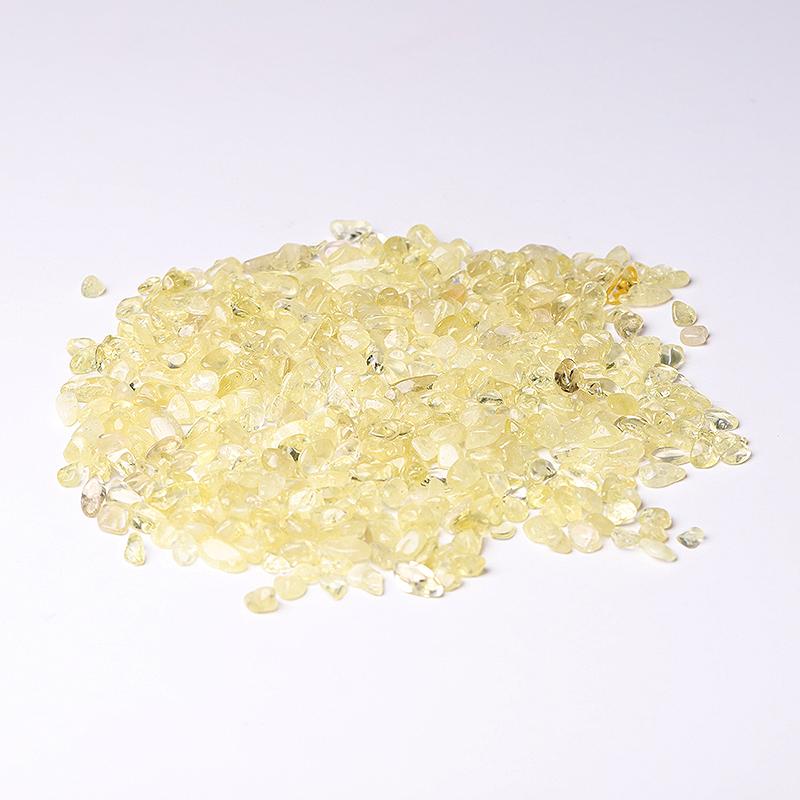 0.1kg Different Size Citrine Chips for Decoration Crystal wholesale suppliers