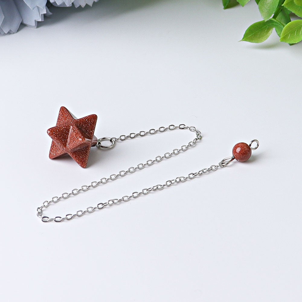 0.5" Merkaba Pendulum Crystal wholesale suppliers