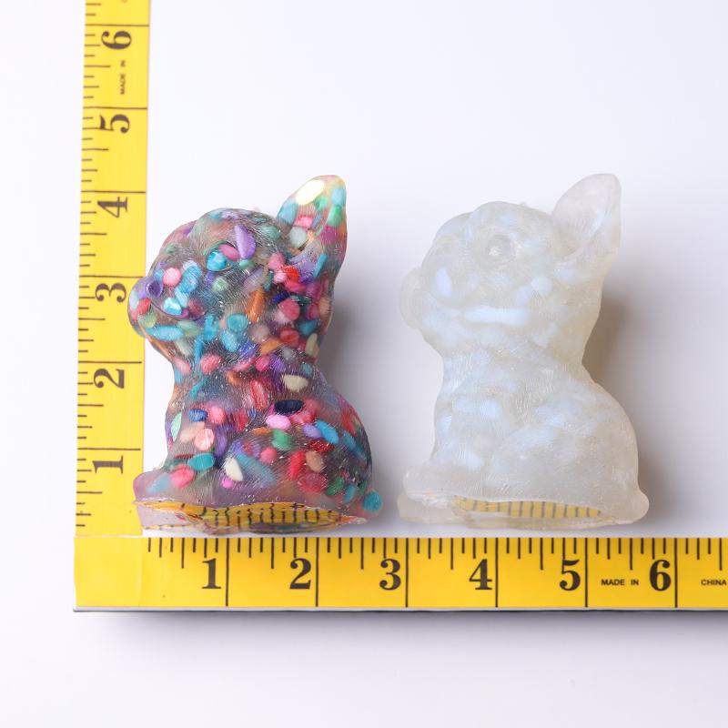 4" Resin French Bulldog Crystal Carvings Crystal wholesale suppliers