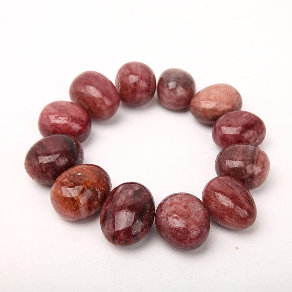 0.1kg Strawberry Quartz Tumbles Crystal wholesale suppliers
