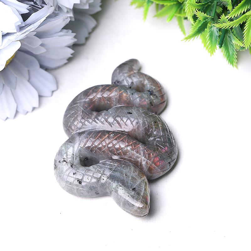 3.5" Labradorite Snake Crystal Carvings Crystal wholesale suppliers