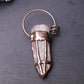 3" Rose Quartz with Kyanite Pendant for Jewelry DIY Crystal wholesale suppliers