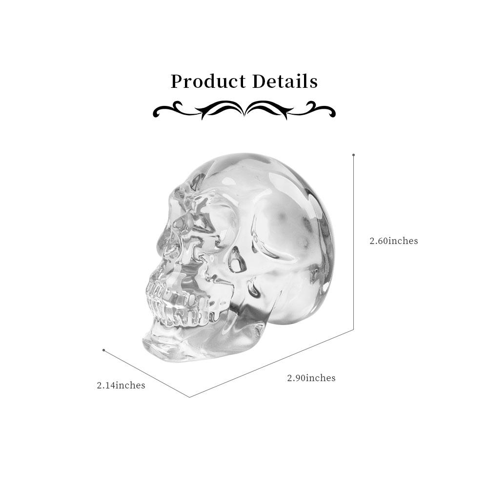 Aura Crystal Rainbow Skull Carving on Discount Crystal wholesale suppliers