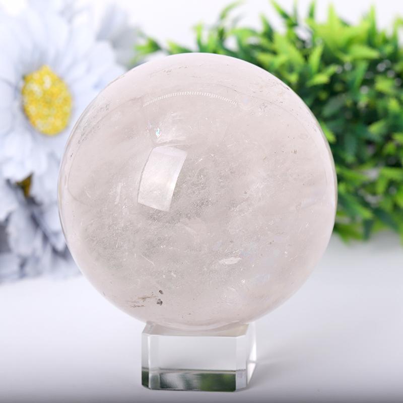 2.5"-4.0" Clear Quartz Sphere Crystal wholesale suppliers