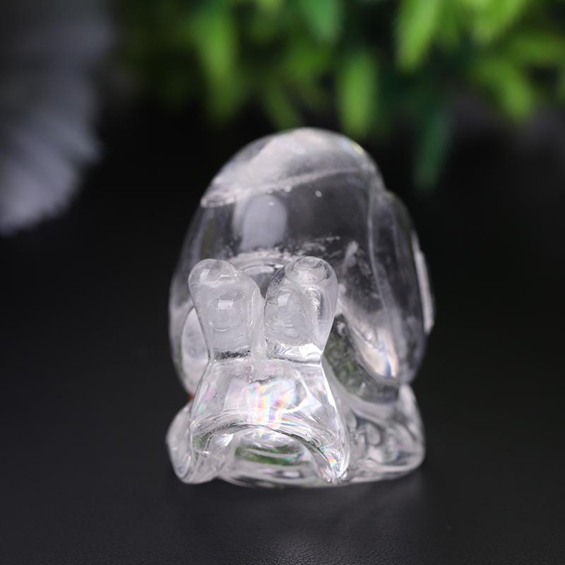 3" Clear Quartz Snail Crystal Carvings Crystal wholesale suppliers