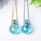 0.5ml Aura Angel Crystal Perfume Bottle Necklace DIY Crystal wholesale suppliers