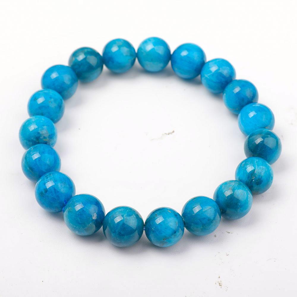 10.5mm Blue Apatite Bracelet Crystal wholesale suppliers