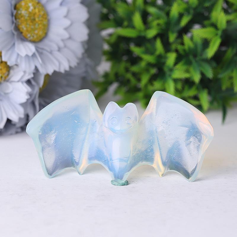 4" Bat Carving Crystal Carving for Halloween Decoration Crystal wholesale suppliers