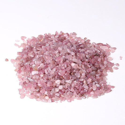 0.1kg Natural Madagascar Rose Quartz Chips Crystal wholesale suppliers