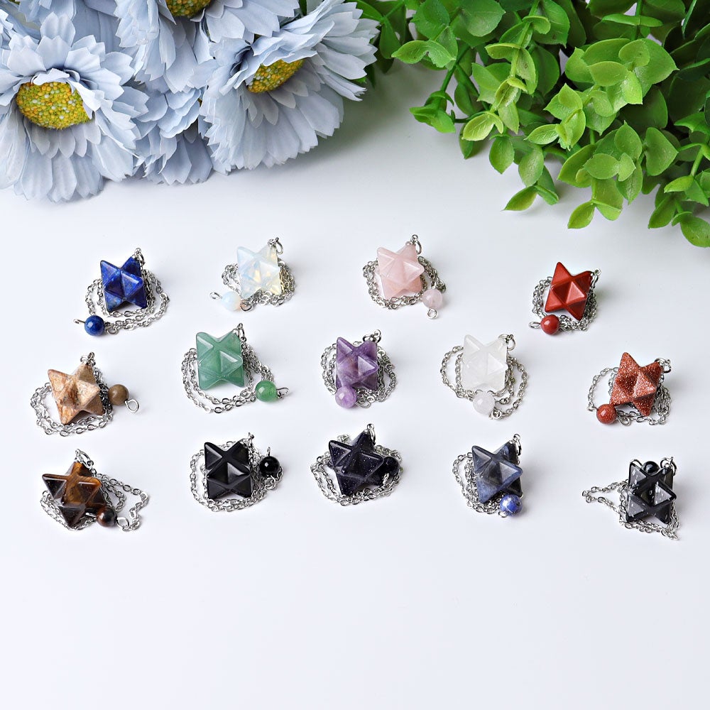 0.5" Merkaba Pendulum Crystal wholesale suppliers