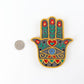 Resin Colorful Buddha Hand Plate Incense Holder