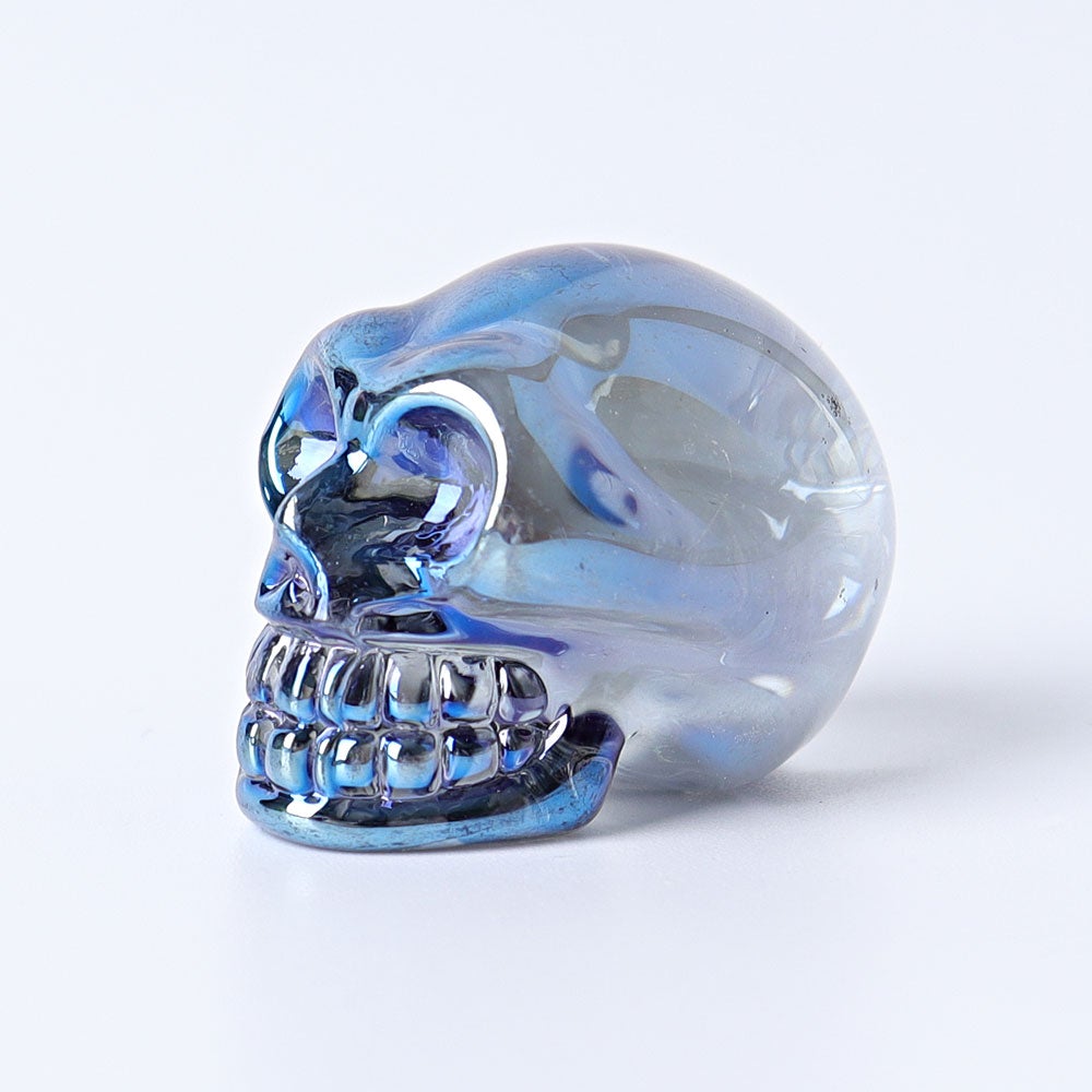 1" Aura Skull  Angel Crystal Carvings （Random sending color） Crystal wholesale suppliers