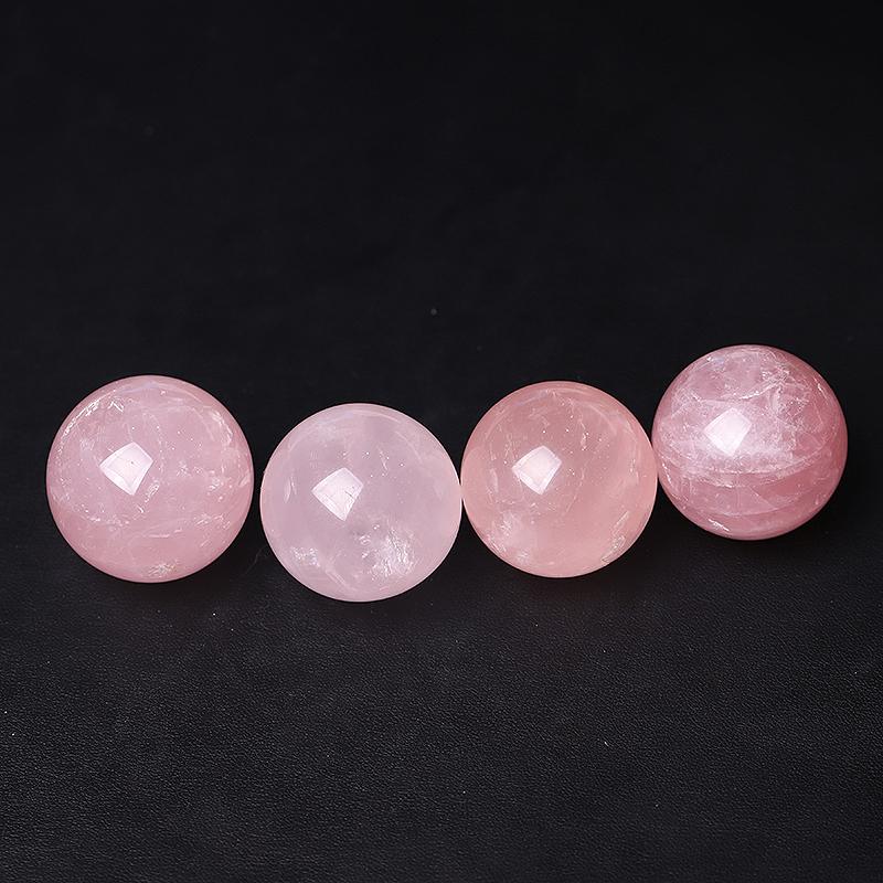 1.5" Rose Quartz Crystal Sphere Crystal wholesale suppliers