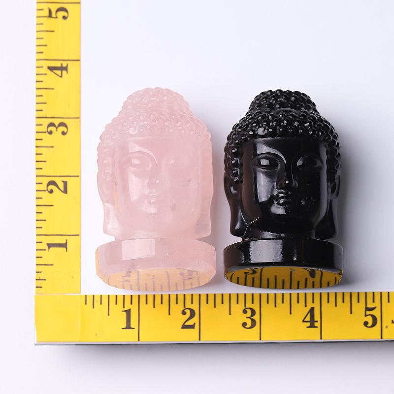 3" Buddha Head Crystal Carvings Crystal wholesale suppliers