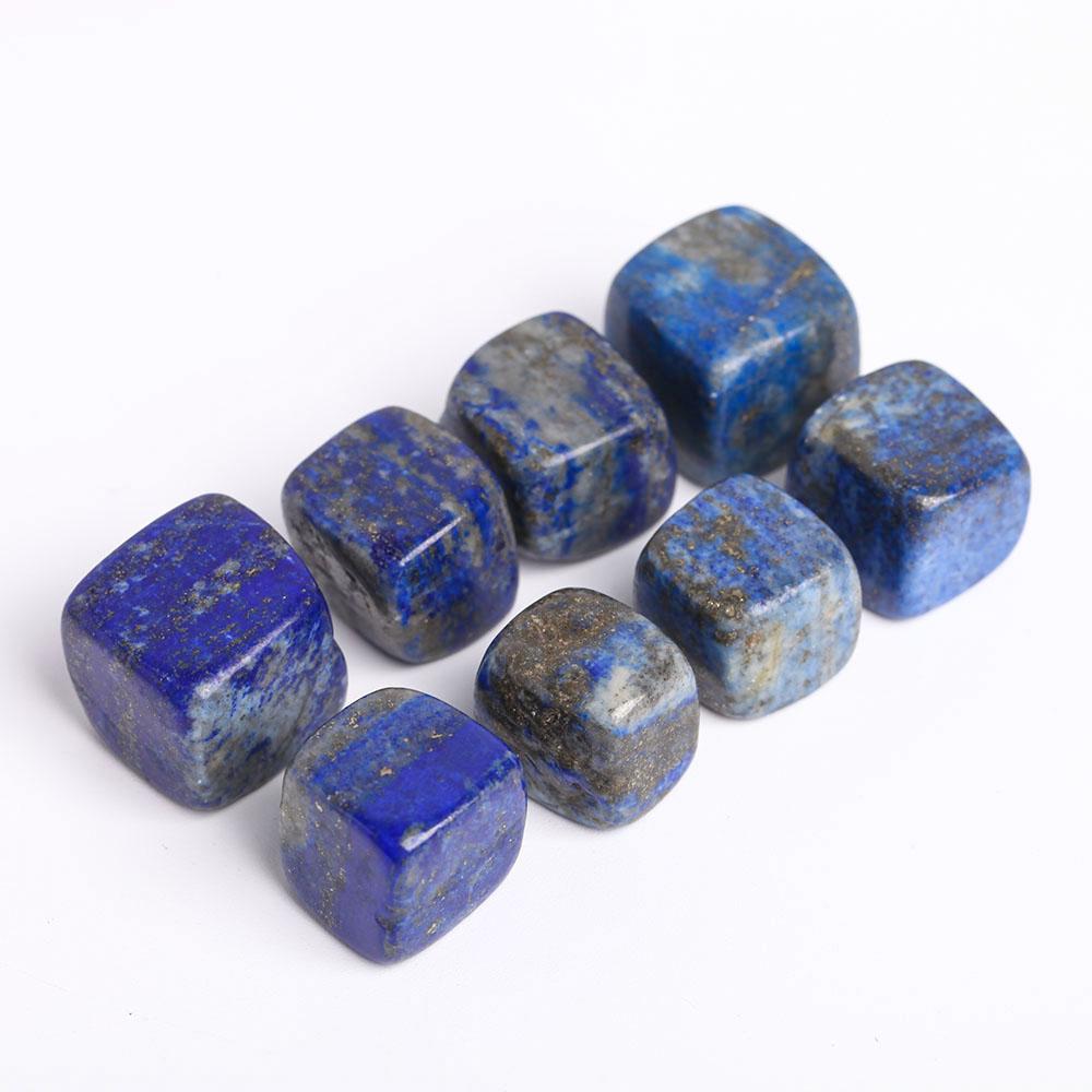 0.1kg Natural Polished Stones Blue Lapis Lazuli Crystal Cubes Crystal wholesale suppliers