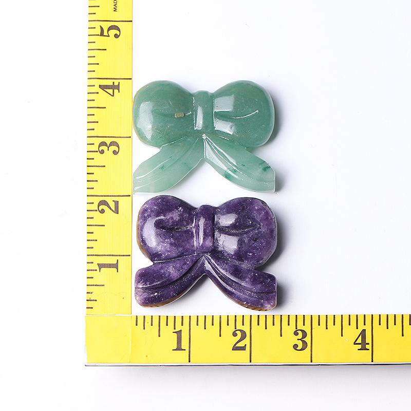 2.3" Bow-knot Crystal Carvings for Christmas Crystal wholesale suppliers