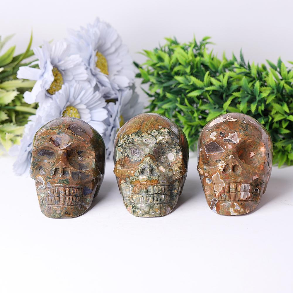 Ocean Jasper Crystal Skull Carvings Crystal wholesale suppliers