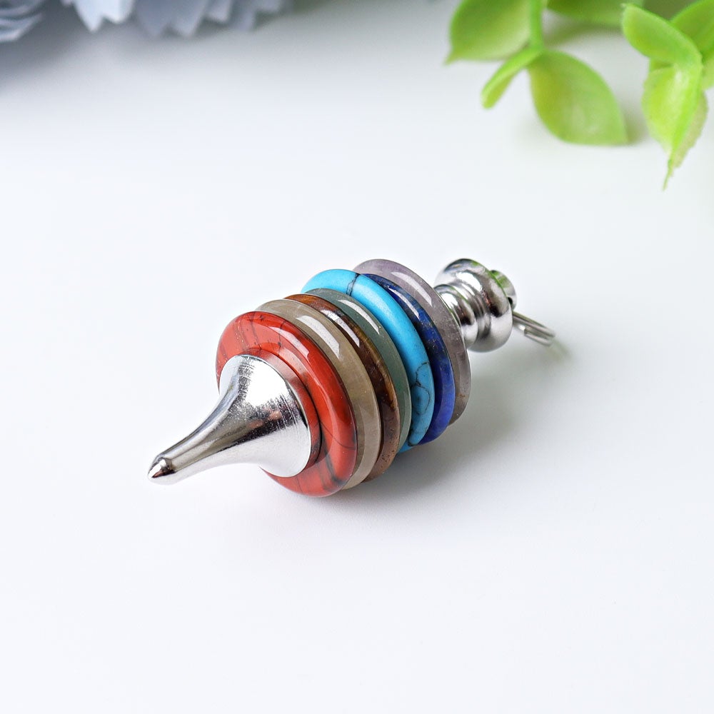 1.7" Chakra Crystal Pendulum Crystal wholesale suppliers