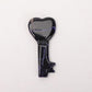 3" Sodalite Heart Key Carvings 1pc
