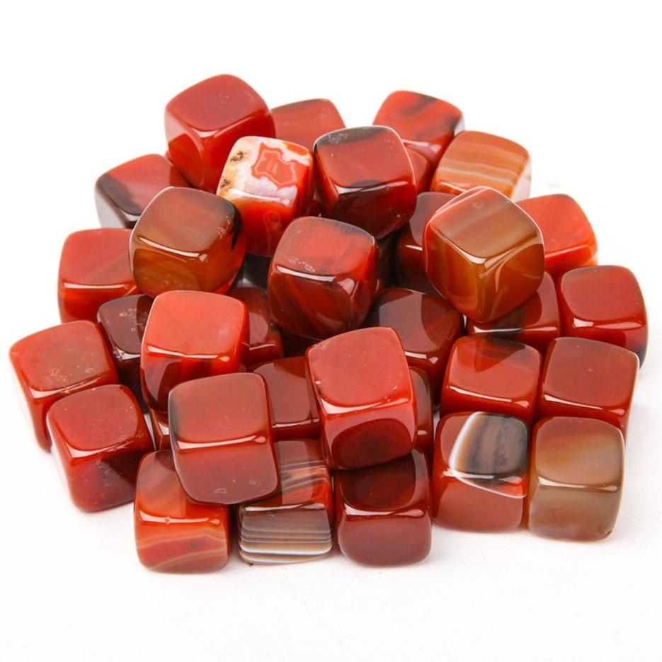 0.1kg Carnelian Cubes Bag Crystal wholesale suppliers