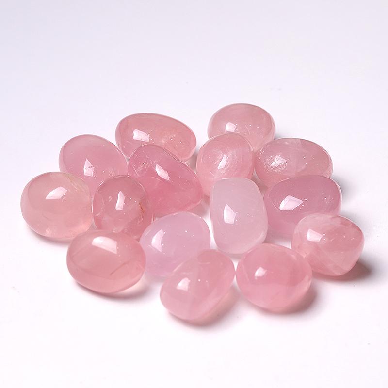 0.1kg Rose Quartz Tumbles Crystal wholesale suppliers