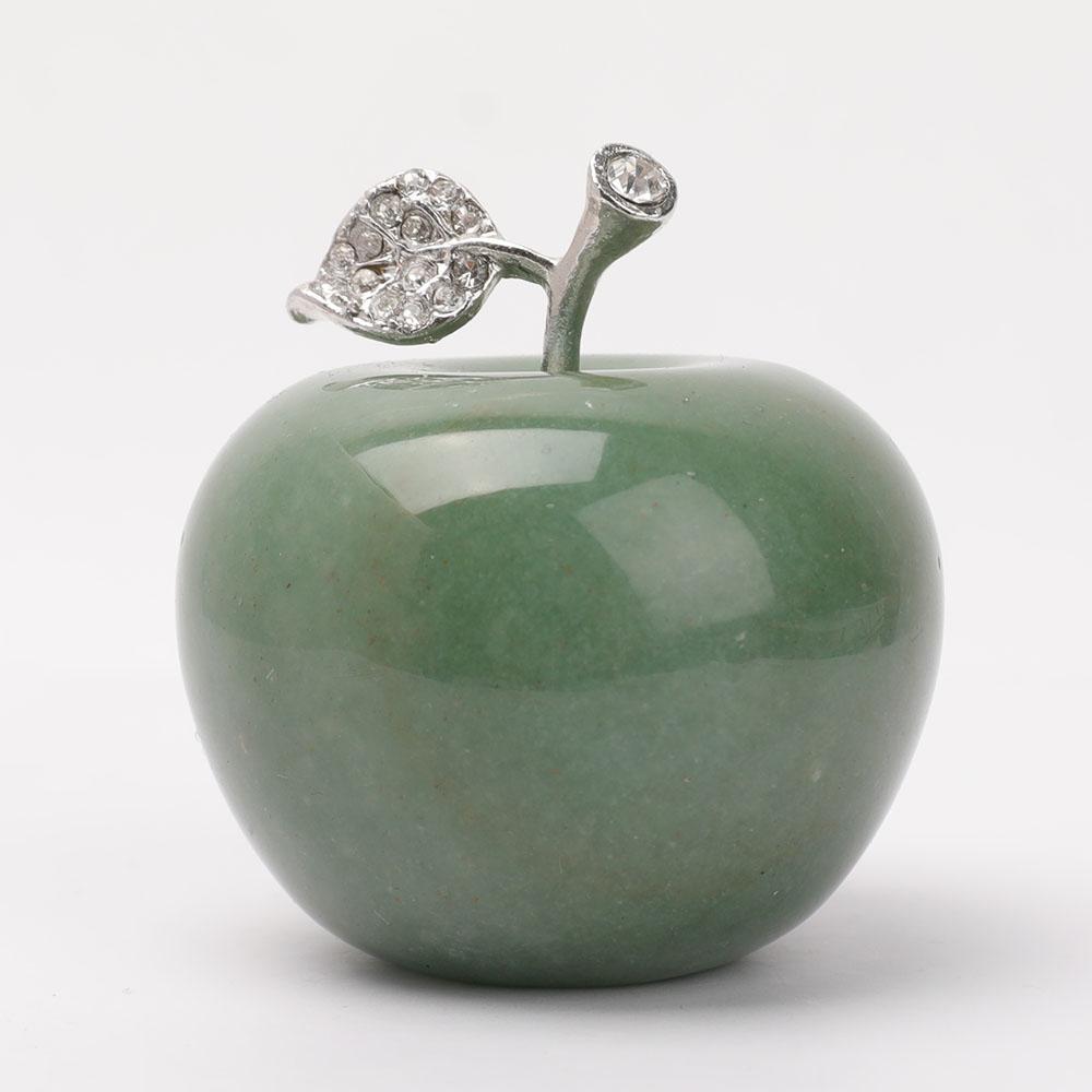 2" Crystal Apple Carvings Crystal wholesale suppliers