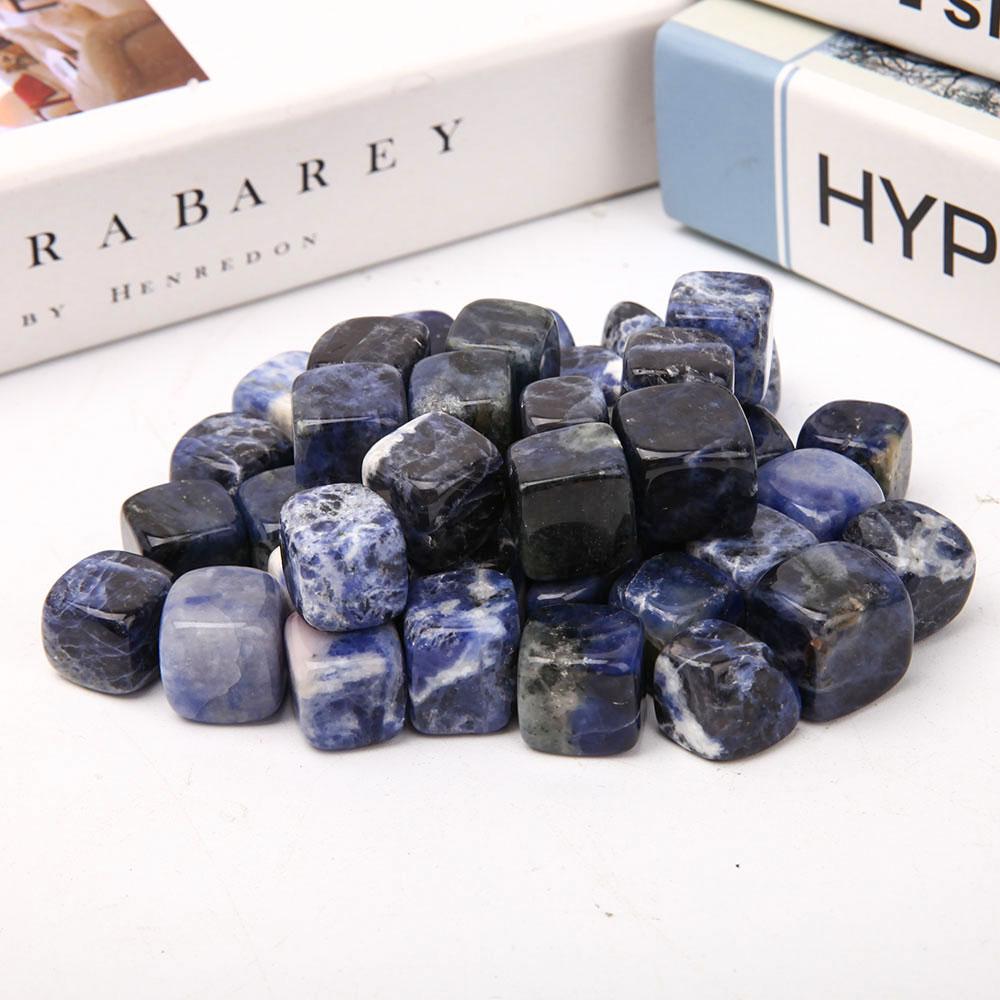 0.1kg Sodalite Cubes Bag Crystal wholesale suppliers