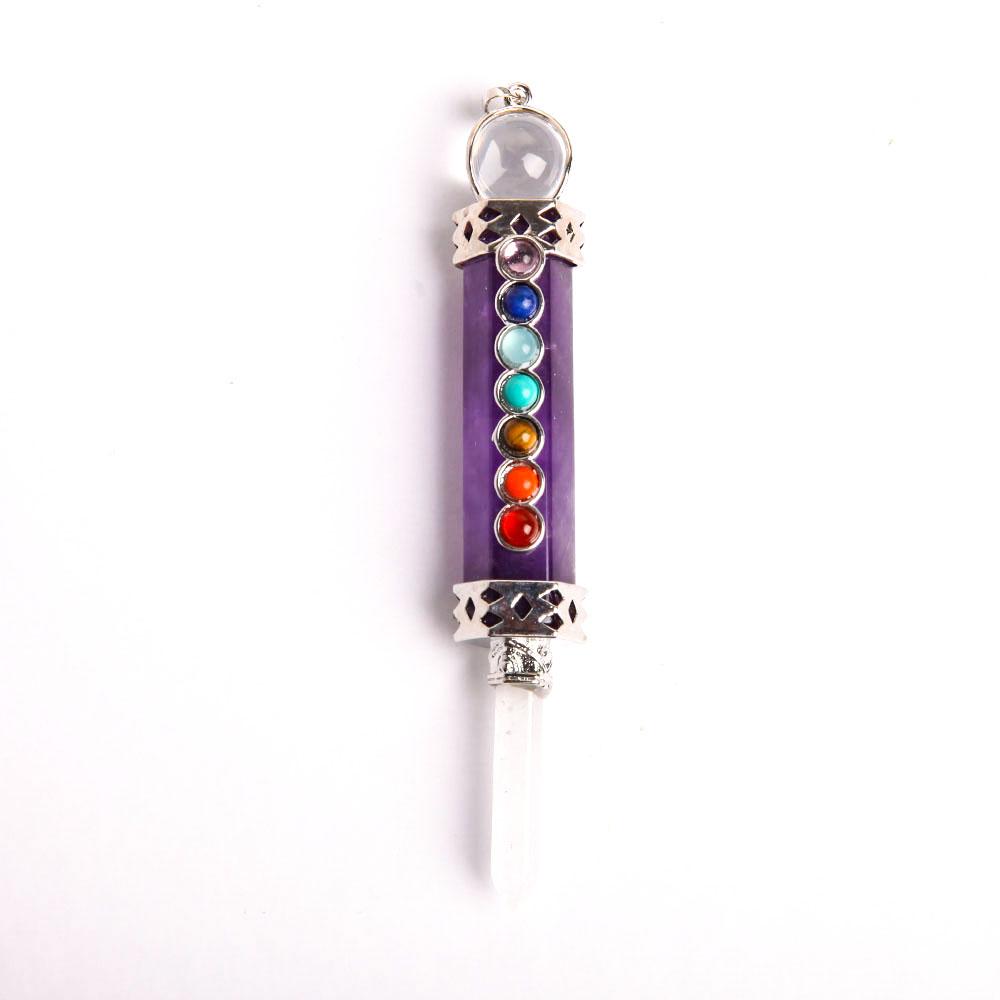 Crystal Jewelrys 7 Chakra Penddant Crystal Point Crystal wholesale suppliers