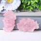 3" Rose Quartz Peony Crystal Carvings Crystal wholesale suppliers