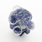 Resin Dog Figurines with Lapis Gravel Toy Poodle