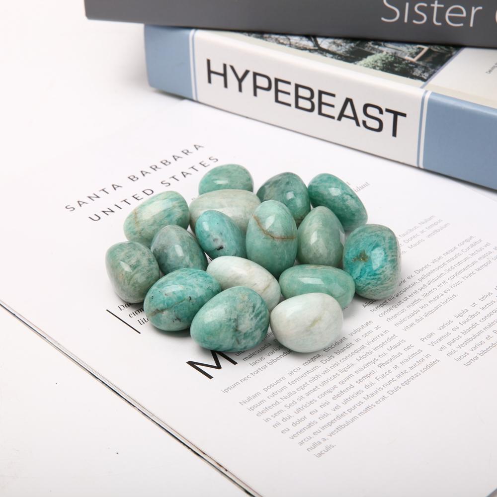 0.1kg Amazonite Tumbled Stone Crystal wholesale suppliers