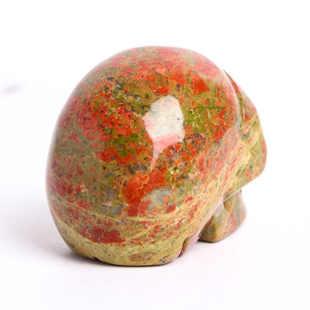 2" Unakite Crystal Skull Carvings Crystal wholesale suppliers