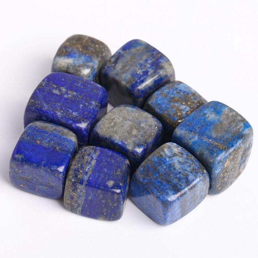 0.1kg Natural Polished Stones Blue Lapis Lazuli Crystal Cubes Crystal wholesale suppliers