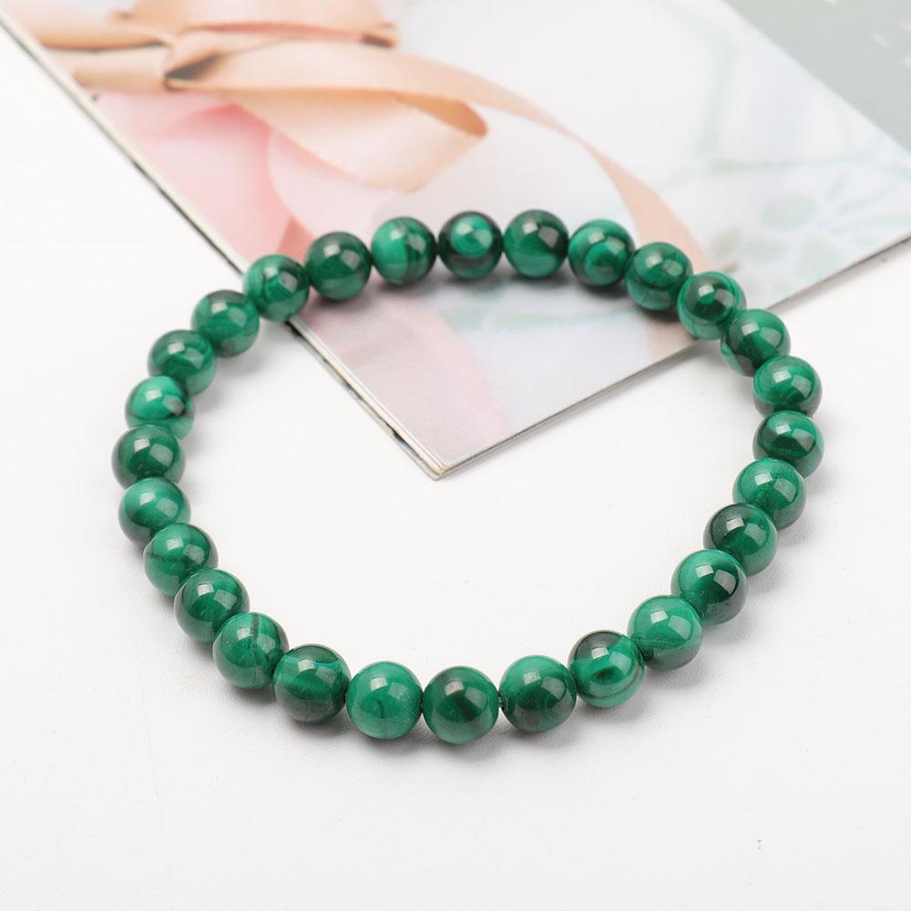 7mm Malachite Bracelet Crystal wholesale suppliers