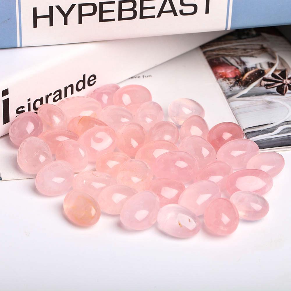 0.1kg Rose Quartz Crystal Tumbles Crystal wholesale suppliers