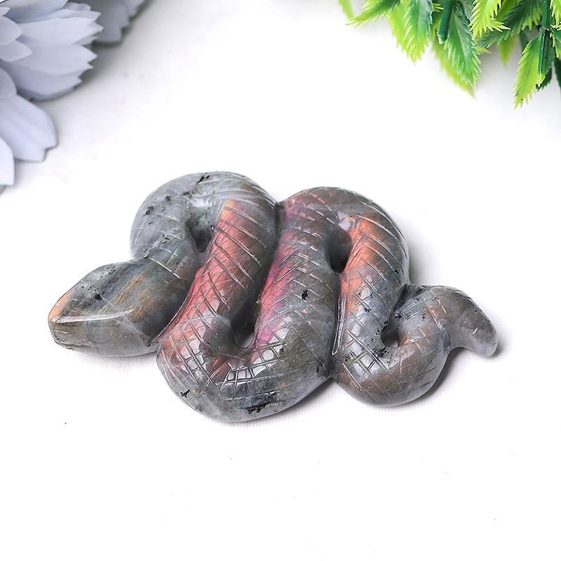 3.5" Labradorite Snake Crystal Carvings Crystal wholesale suppliers