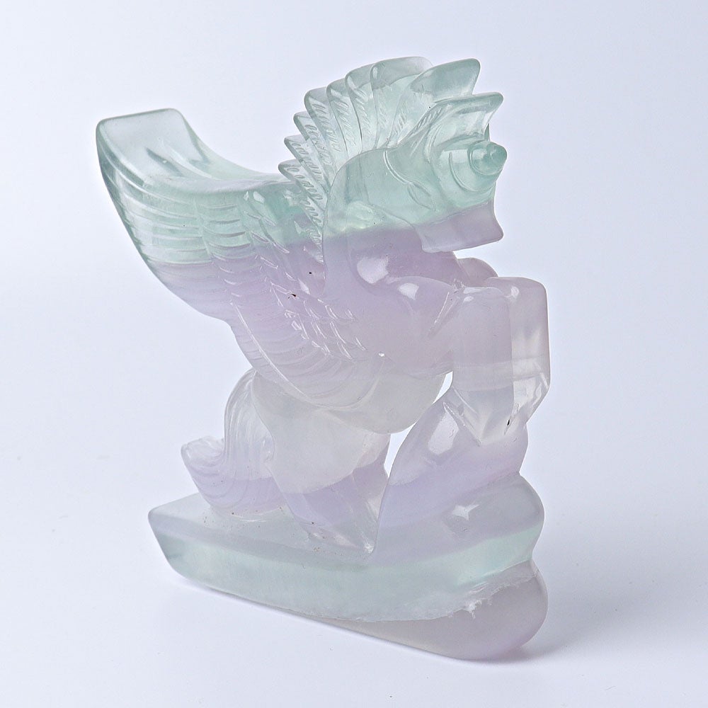 4.5" Fluorite Unicorn Crystal Carvings Crystal wholesale suppliers