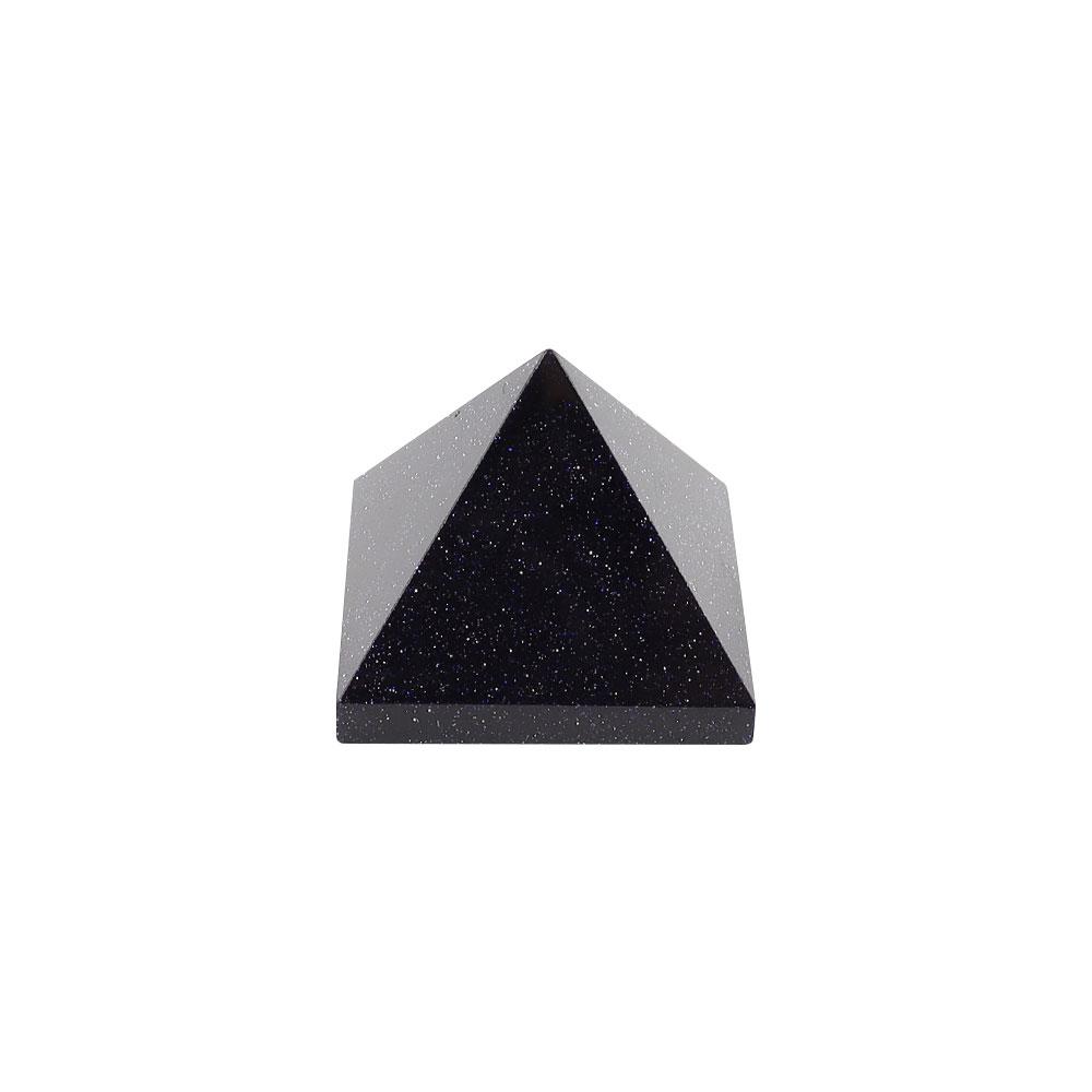 Blue Sand Stone Crystal Carving Pyramid Crystal wholesale suppliers