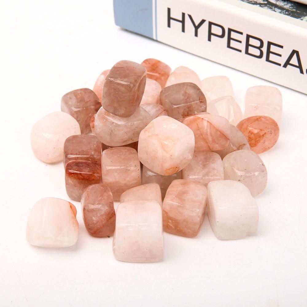 0.1kg Fire Quartz Cubes Bag Crystal wholesale suppliers