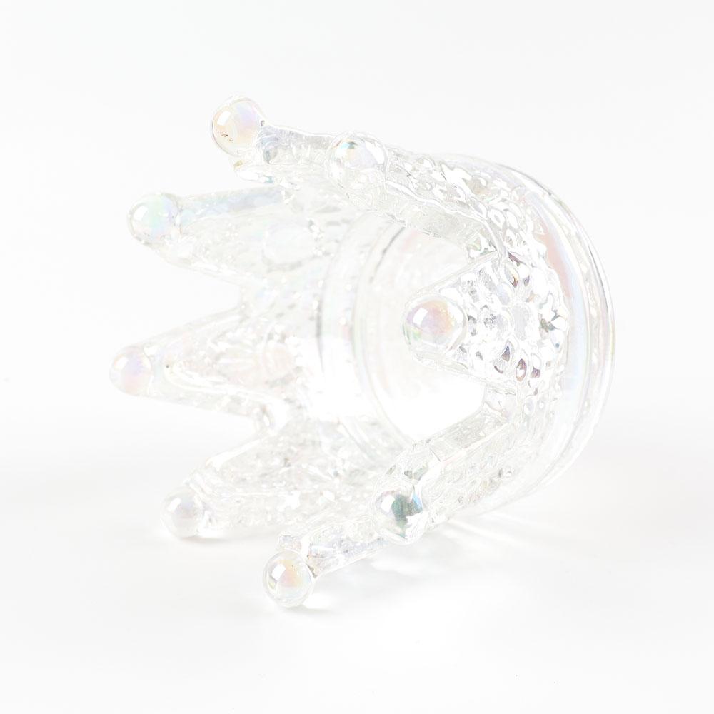 Aura Crystal Glass Jewelry Ring Holder