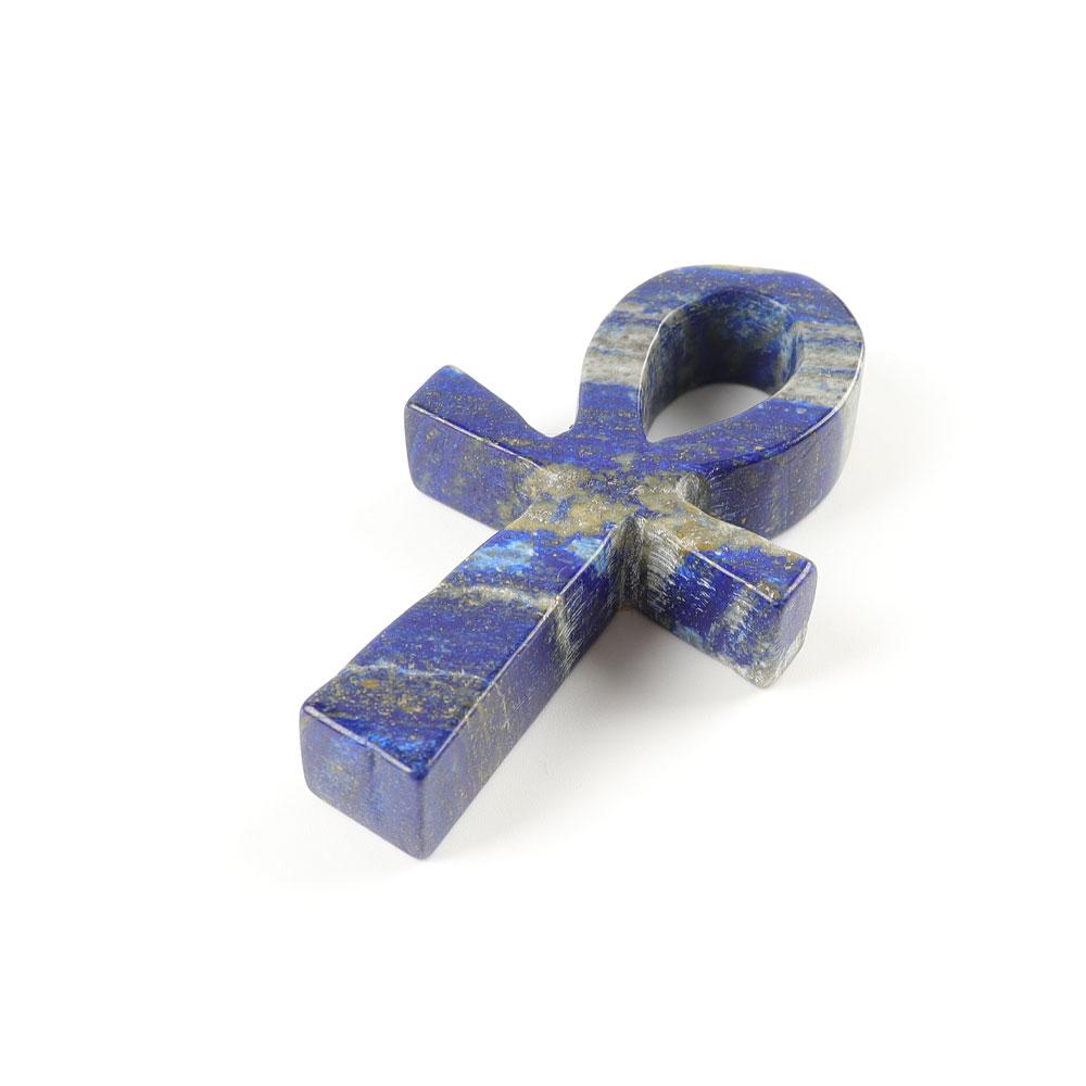 Lapis Egyptian Cross Carvings