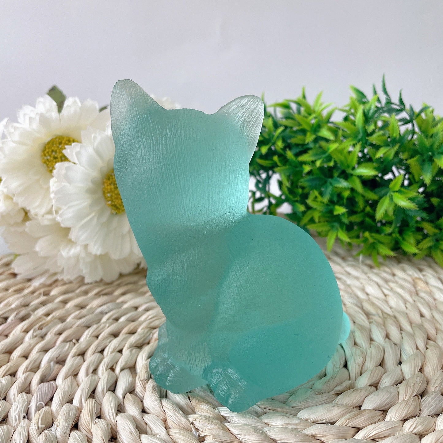 4.7" Glass Cat Crystal Carvings Crystal wholesale suppliers