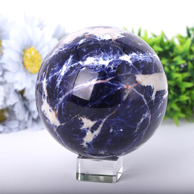 2.5"-4.0" Sodalite Sphere Crystal wholesale suppliers