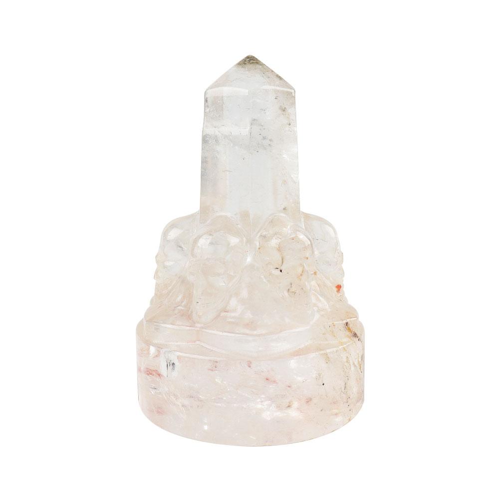 Clear Quartz Crystal Point with Carving Skull Decor Crystal wholesale suppliers