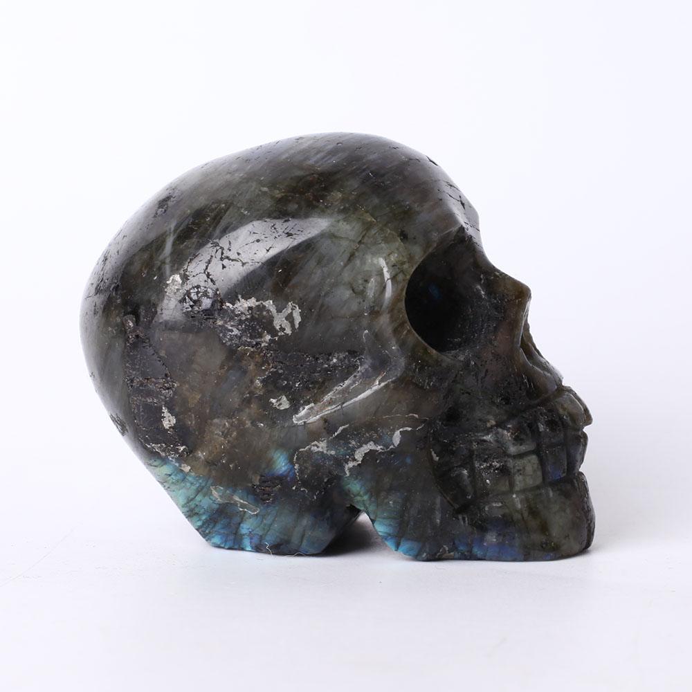 3" Larbradorite Crystal Carving Skull Crystal wholesale suppliers