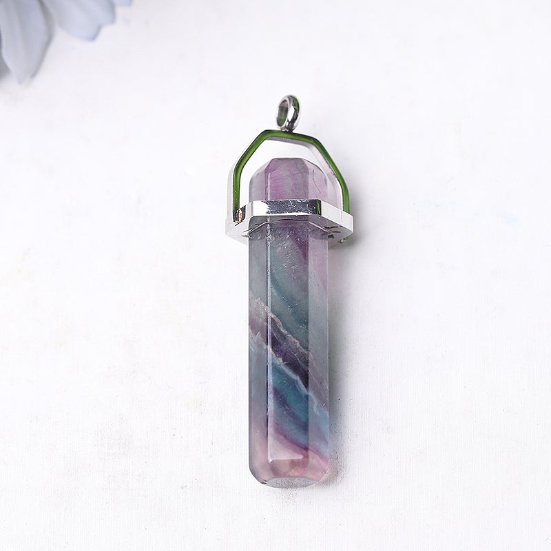 2.3" Fluorite Crystal Pendant Crystal wholesale suppliers