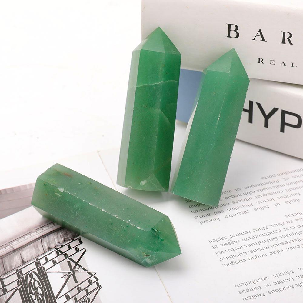 3" Green Aventurine Points Crystal wholesale suppliers