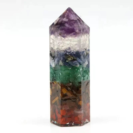 80mm Resin Chakra Point Crystal wholesale suppliers