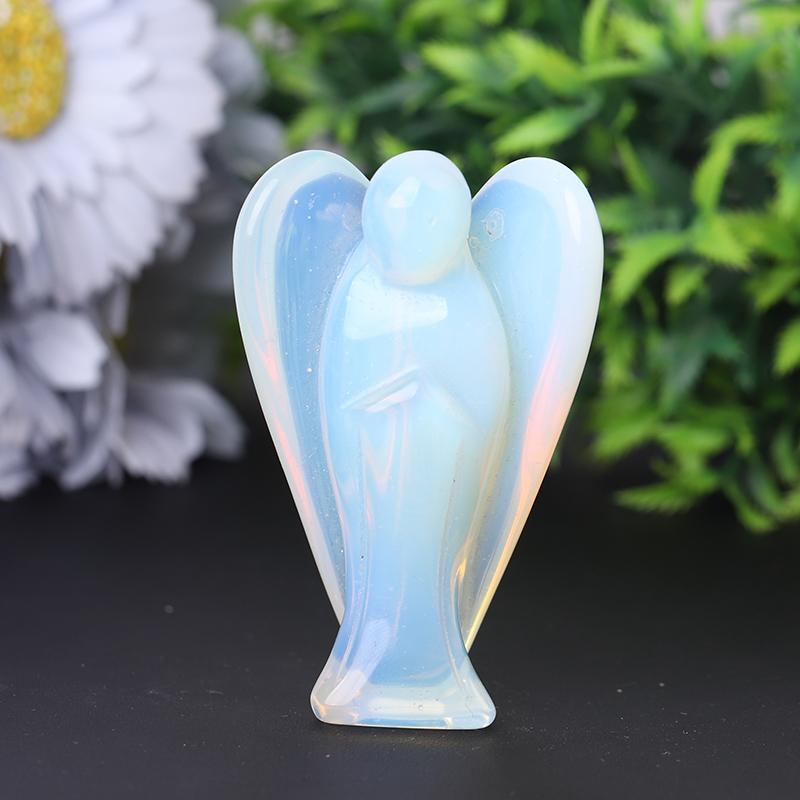 3" Opalite Angel Crystal Carvings Crystal wholesale suppliers