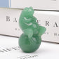 Green Aventurine Crystal Carving Frog